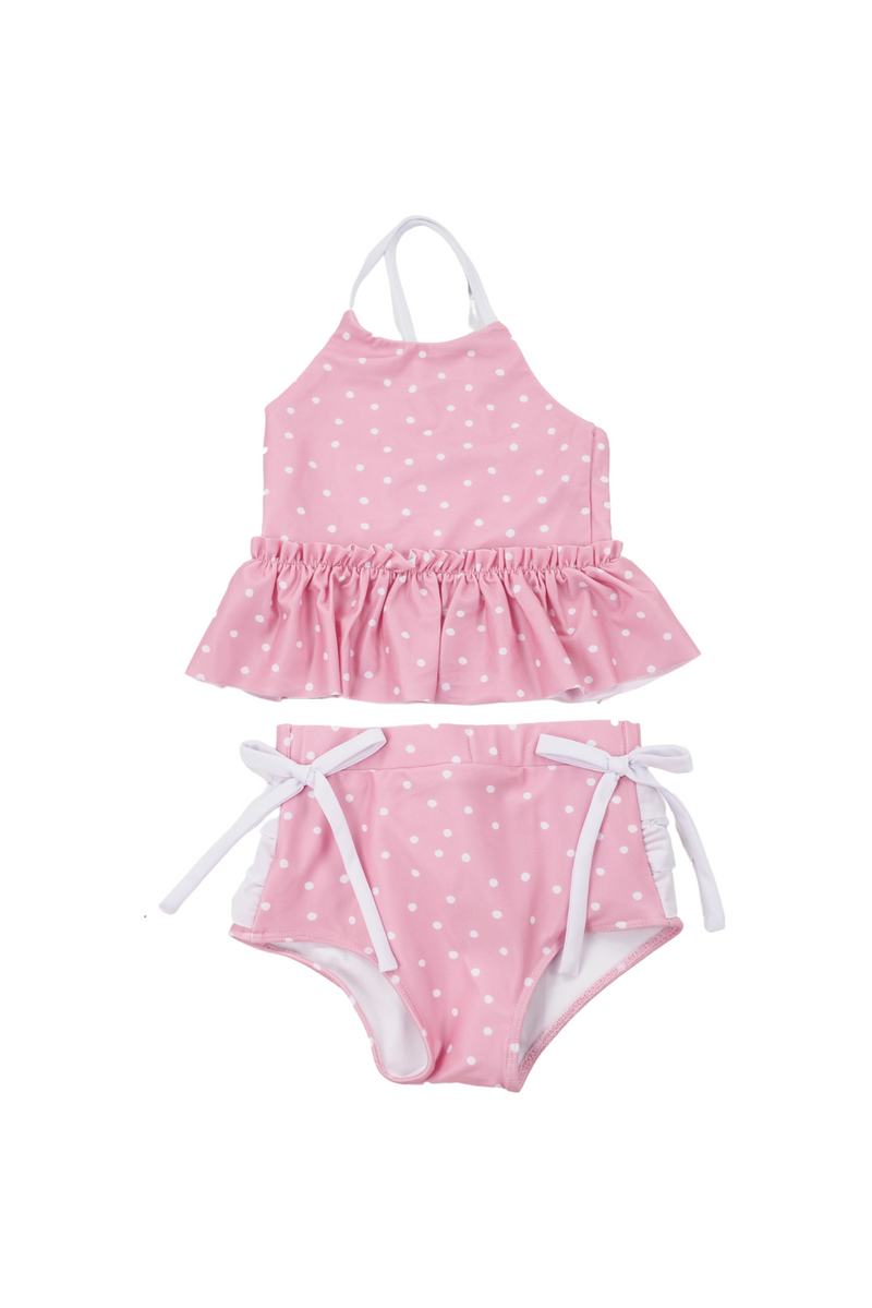 Girls Pink Tankini