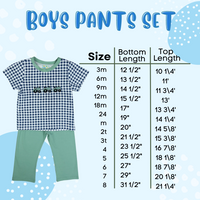 Boys Spooky Smocked Pant Set