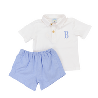 Boys Pastel Summer Short Set