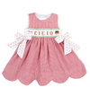 Smocked EIEIO Girls Dress