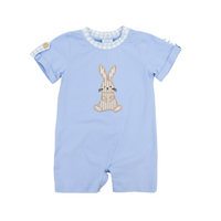 Boys Bunny Applique Jon Jon