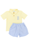 Boys Summer Blooms Short Set