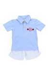 Boys Apple Orchard Shorts Set