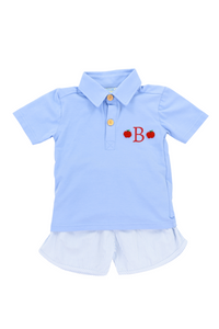 Boys Apple Orchard Shorts Set