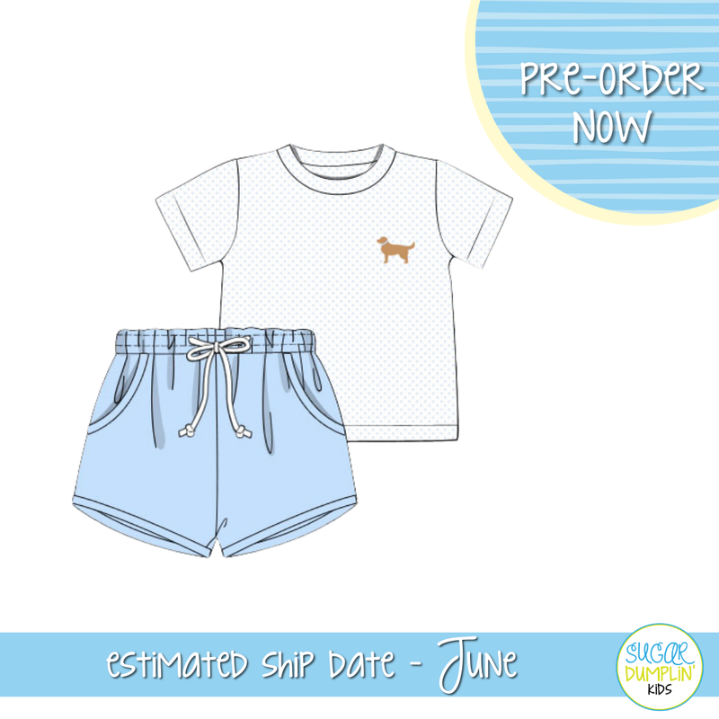 PO103: Classic Puppy Short Set