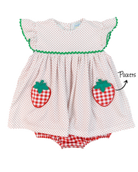 Strawberry Fields Girls Skirted Bubble