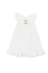 Girls Beach Linen Dress