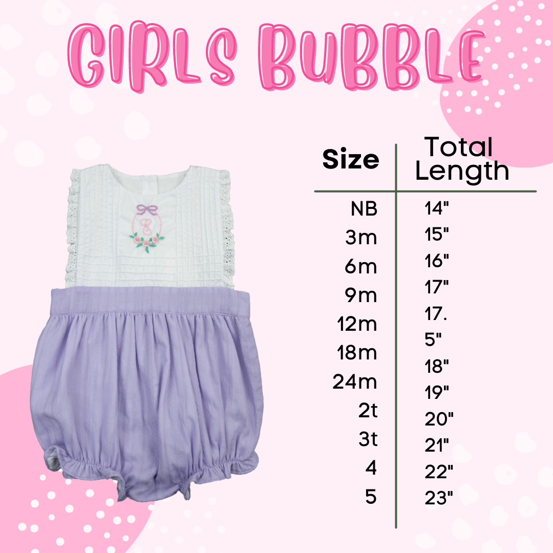 Girls Chainstitch Boo Sweater bubble