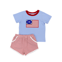 PO91: Boys All American Short Set