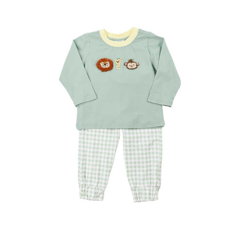 A Day At The Zoo Boys Pant Set