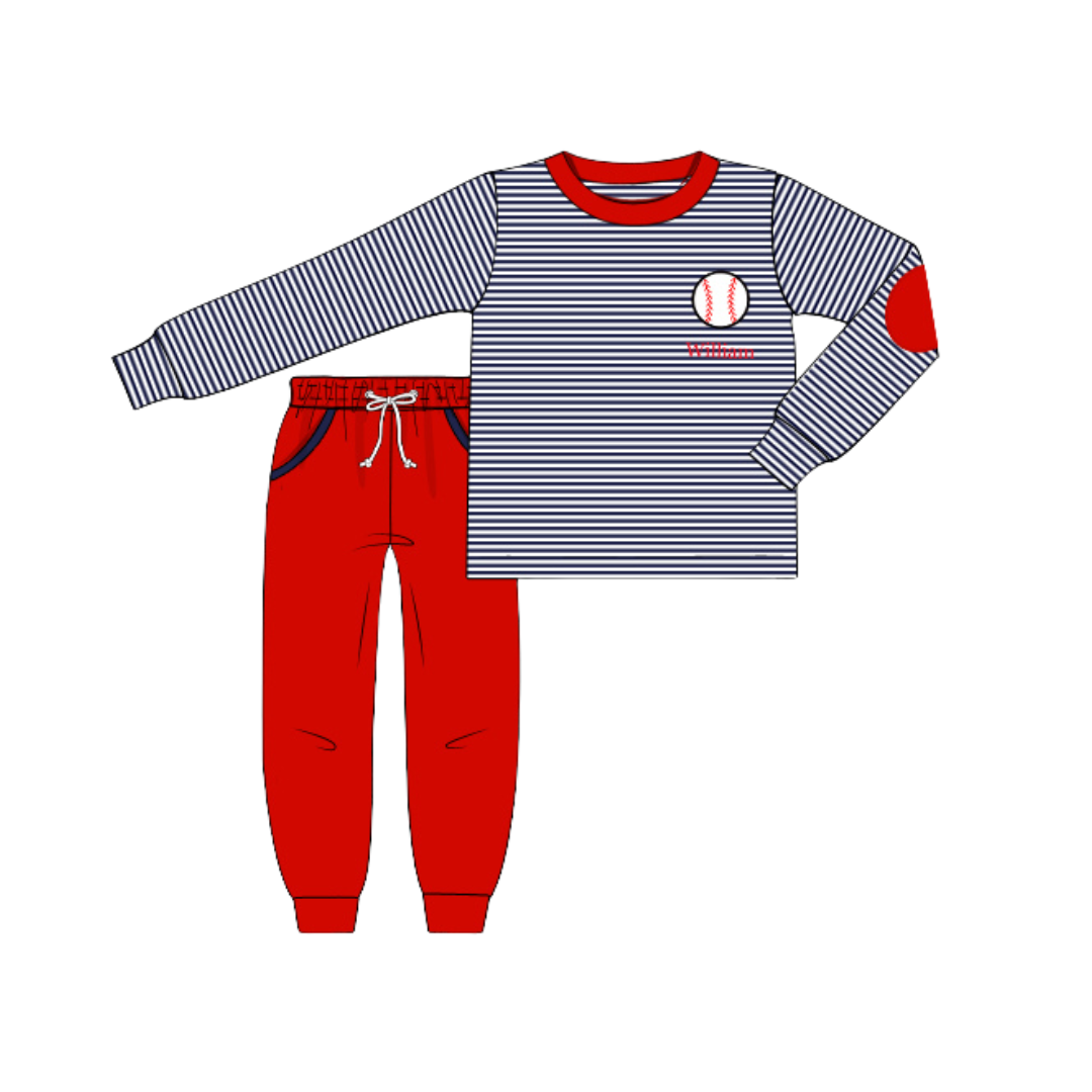 Boys Little Slugger Pants Set