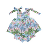 Girls Caribbean Blues Bloomer Set