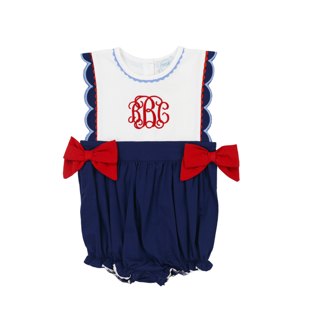 Girls Classic Patriotic Bubble