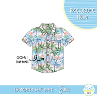 PO112: Caribbean Blues Boys Shirt Only