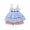 Girls Cute and Crabby Short Set