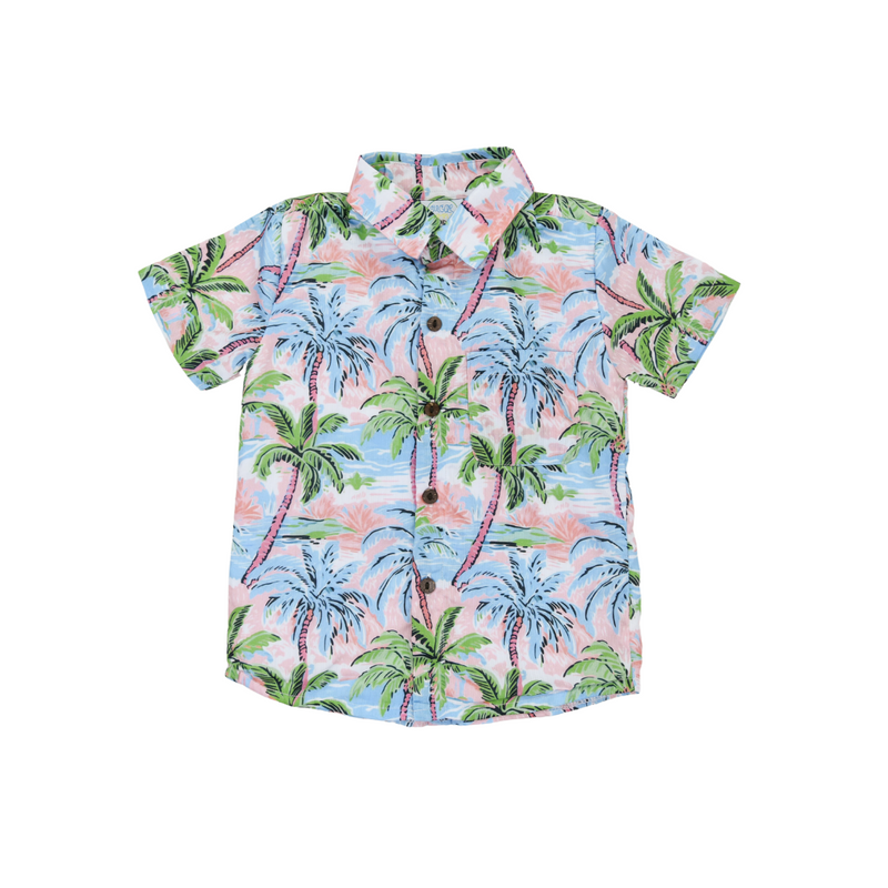 Boys Caribbean Blues Shirt