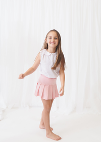 Spring Athleisure Girls Skort Set