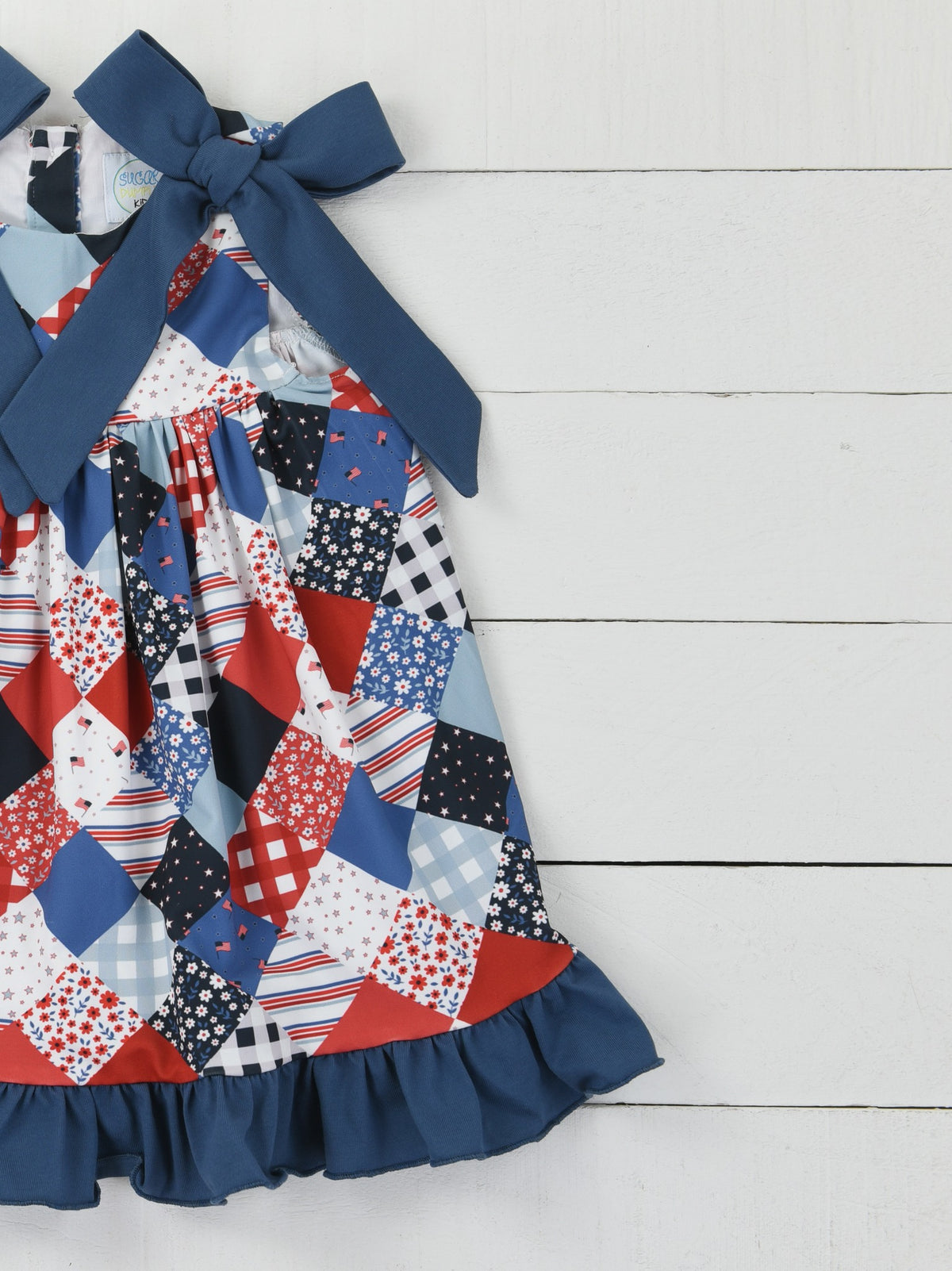 Patriotic Patchwork Dress