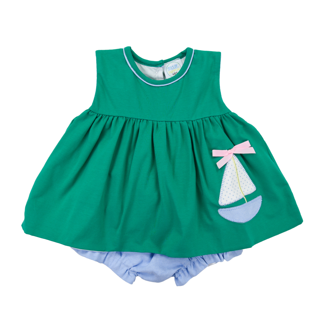 Girls Open Sails Bloomer Set