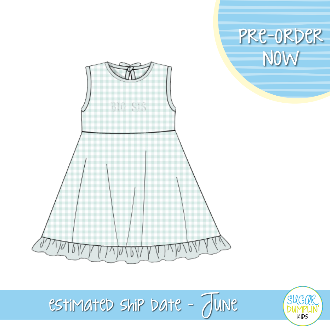 PO103: Sage Big Sis Dress