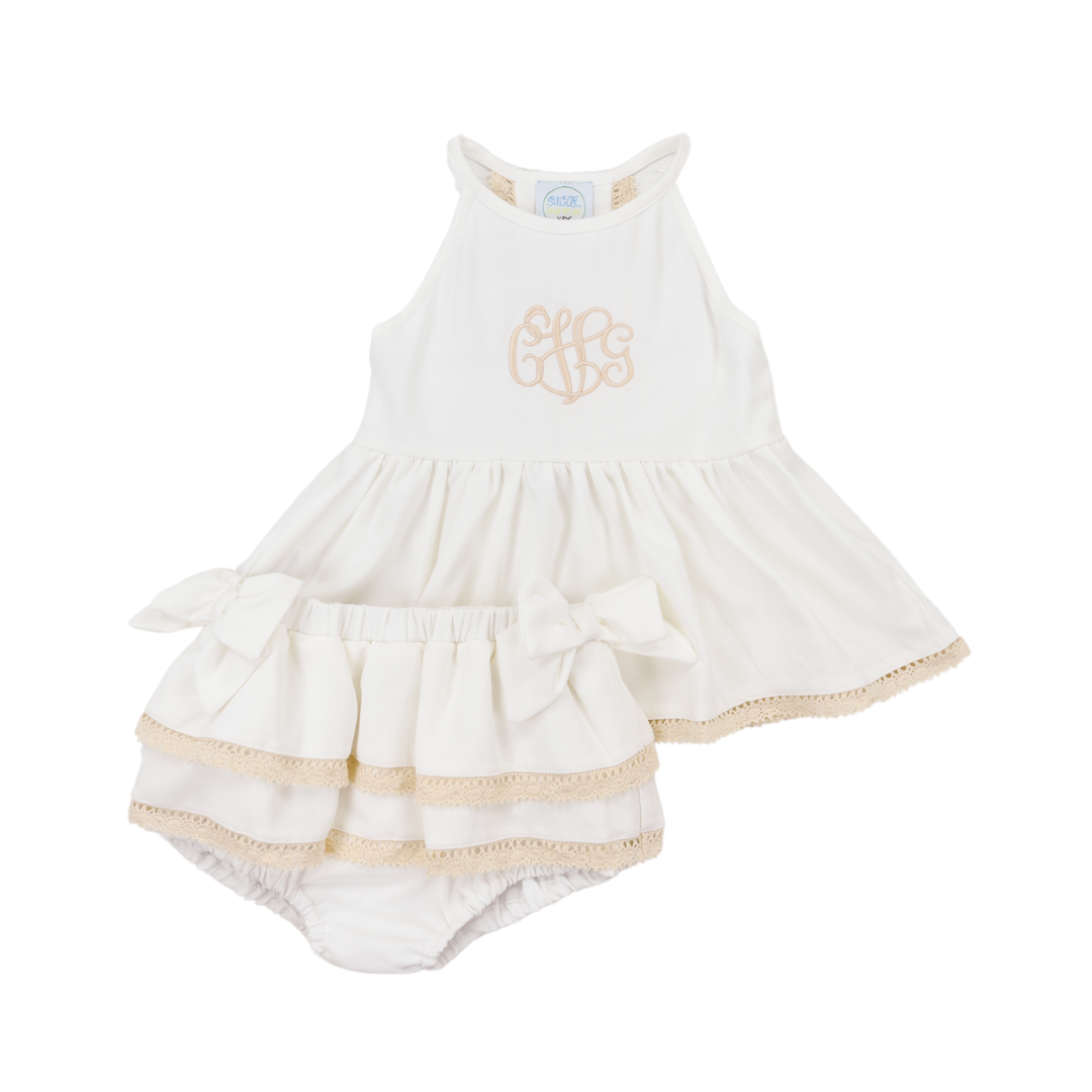 Girls Seaside Style Bloomer Set