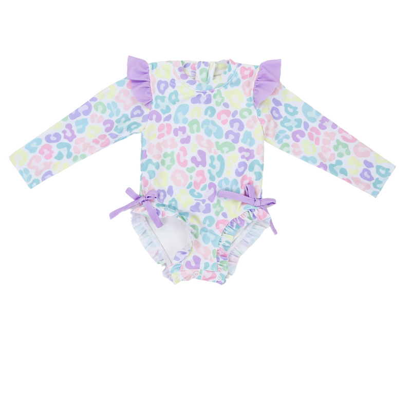 Girls Seeing Spots Rashguard Suit