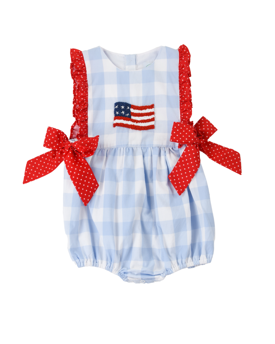 God Bless America Girl Bubble