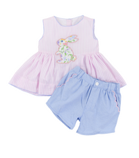 Bunny Hop Girl Short Set