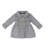 Girls Grey Pea Coat