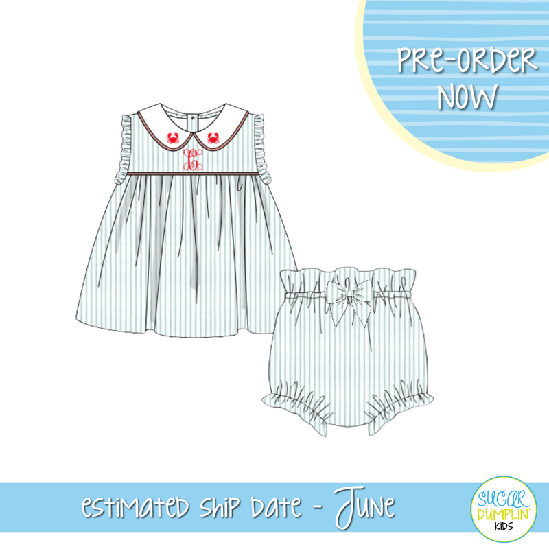 PO103: A Little Crabby Bloomer Set