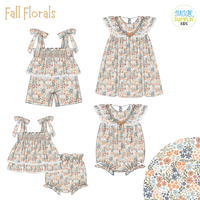 PO115: Fall Florals Girls Bubble