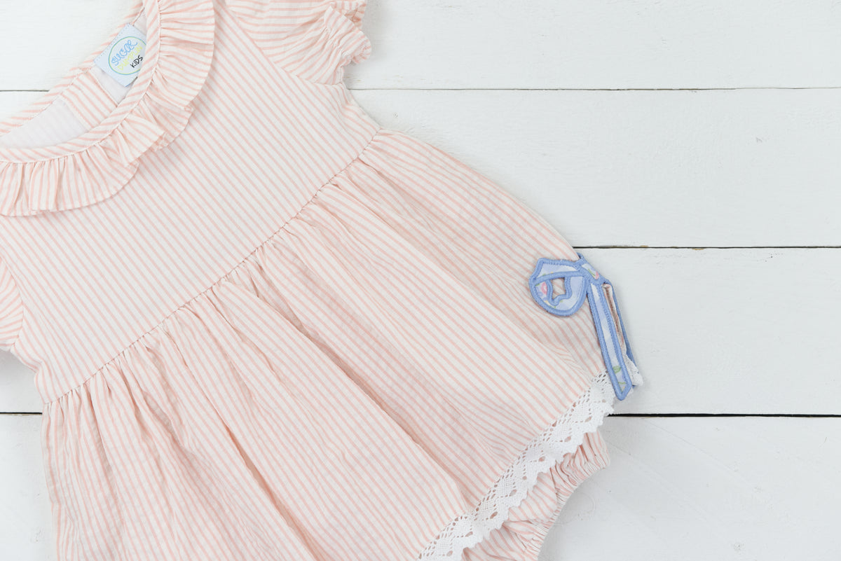 Sweet Ditsy Bows Skirted Bubble