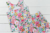 Fun Floral Athleisure Skort Set