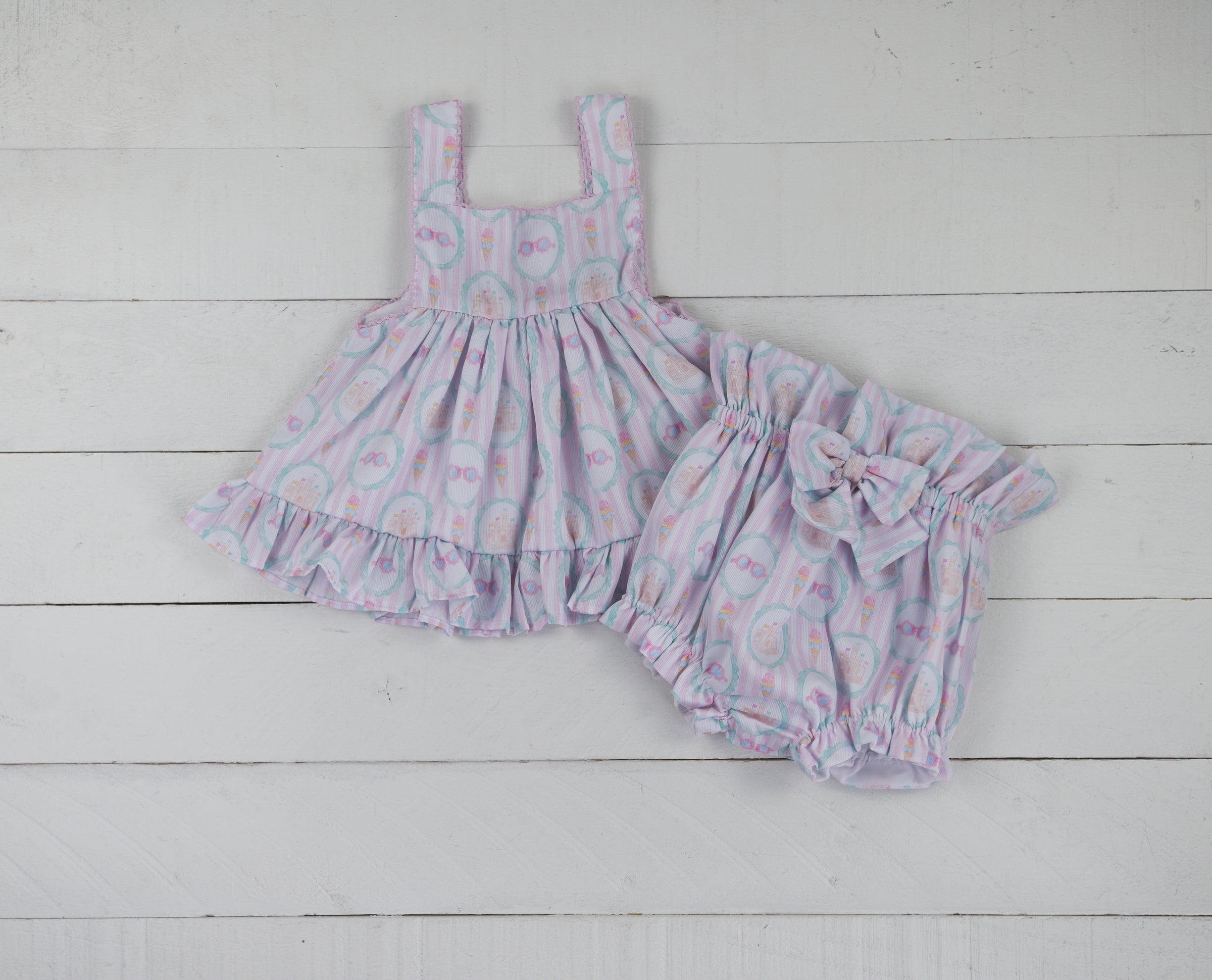 Beach Side Cutie Girls Bloomers