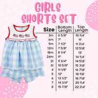 Girls Carter Collection Short Set