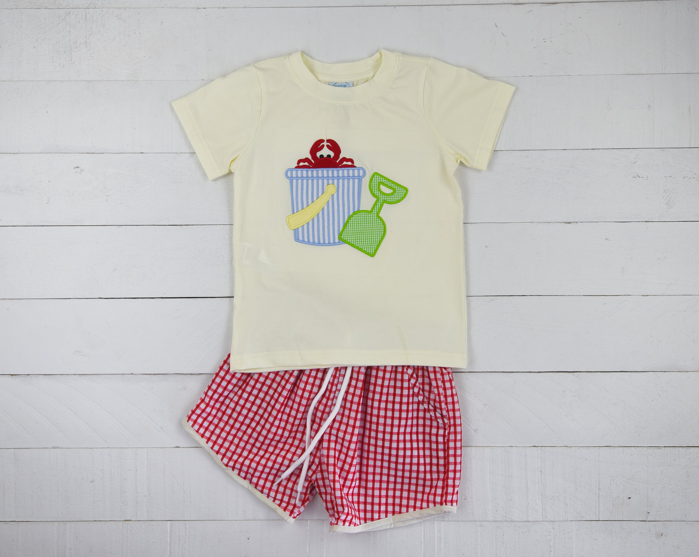Crab Hunt Boys Short Set
