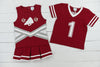 Girls Dark Red Fan Zone Set