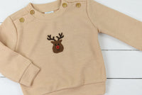 Red Nose Reindeer Boys Sweater