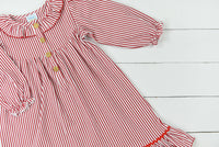 Red Stripe Nightgown