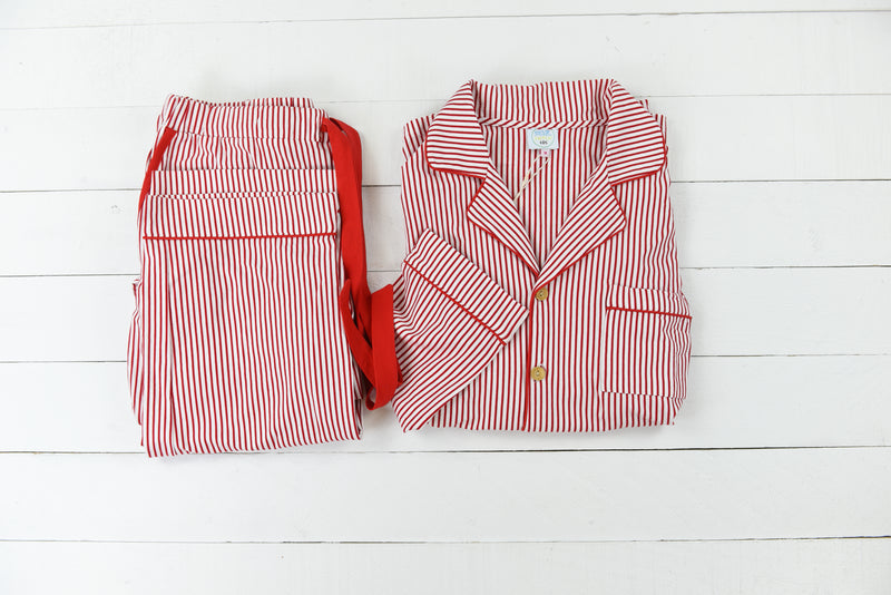 Red Stripe Dad Lounge Set