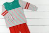 Feliz Navidad Boys Pants Set