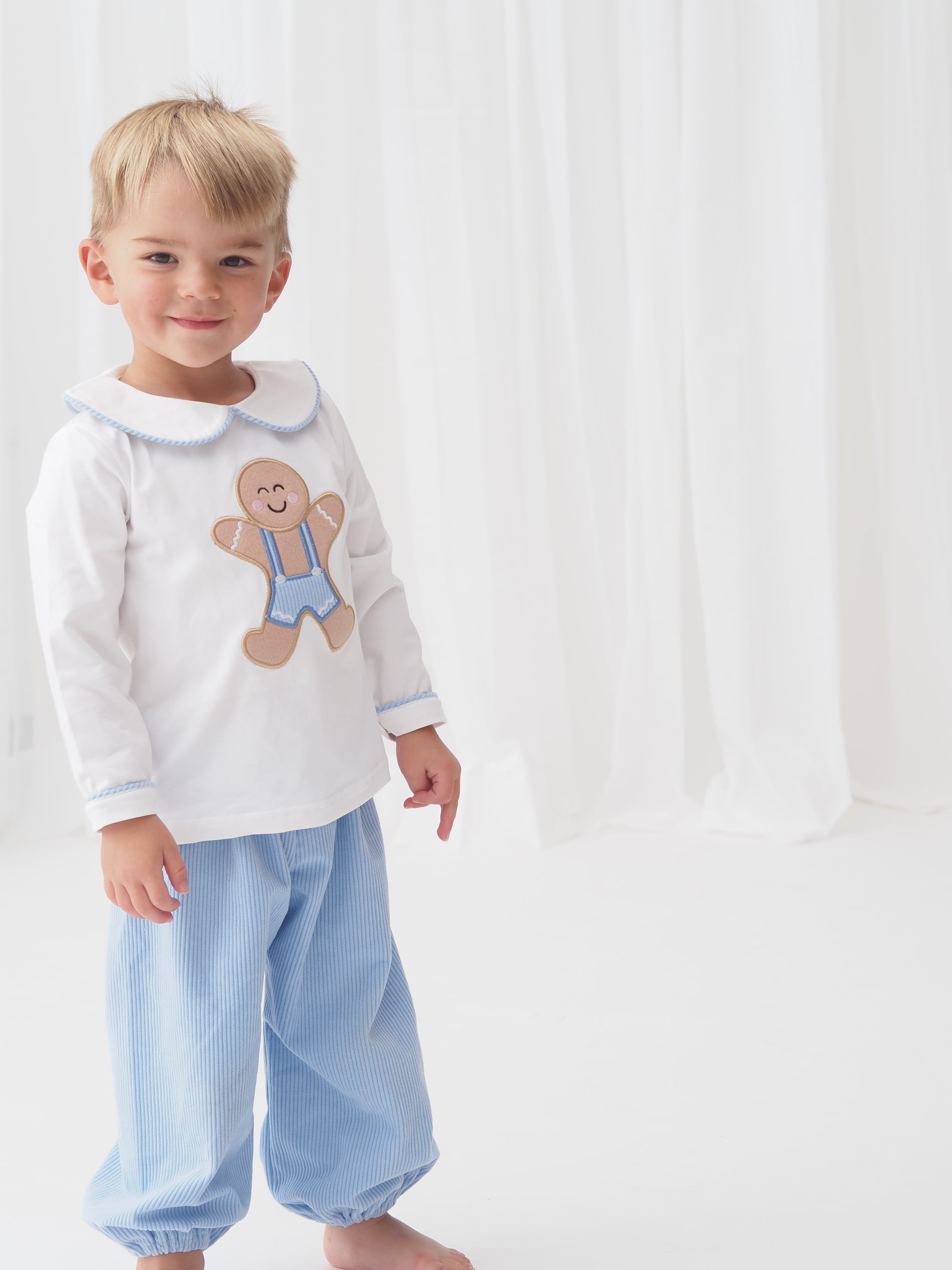 Gingerbread Lane Boys Pant Set