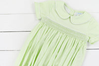 Elegant Smocked Boys Bubble