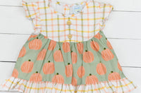 Girls Precious Pumpkins Short Set