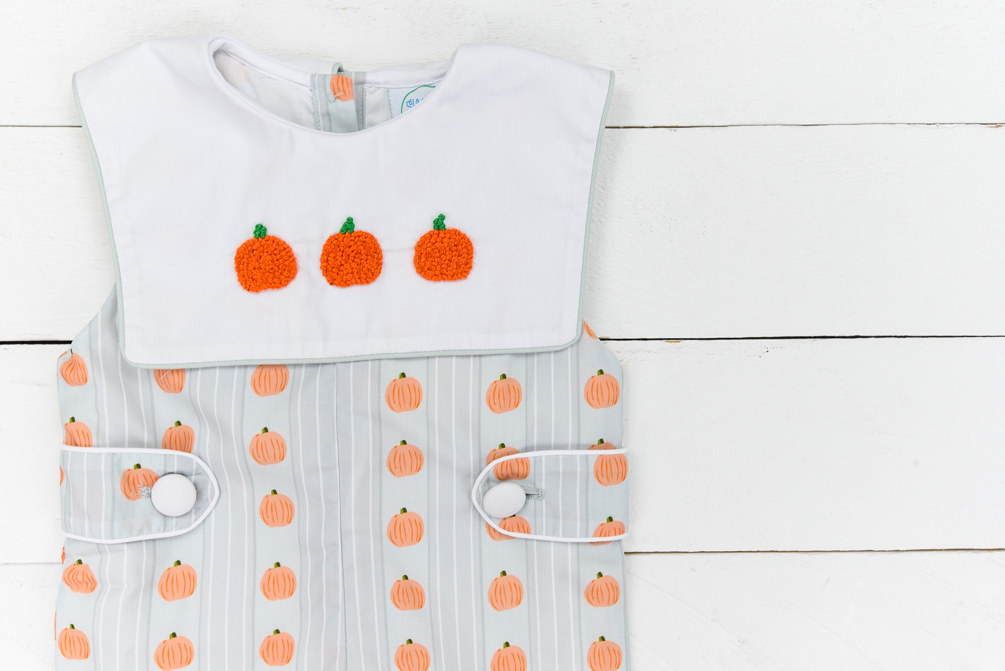 Boys Pretty Pumpkins Shortall