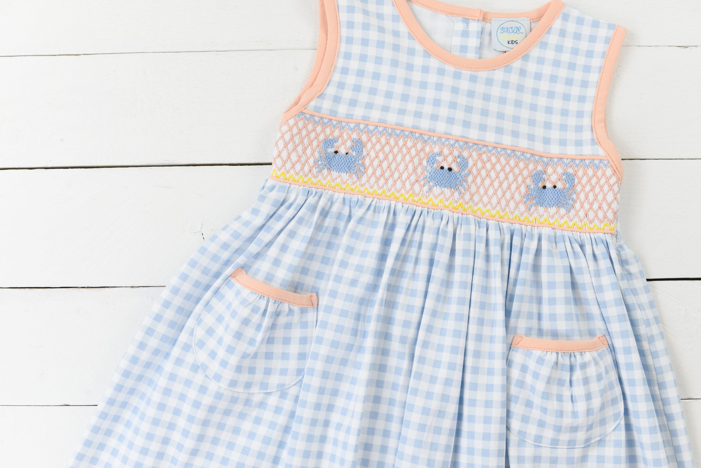 Little Blue Crab Dress