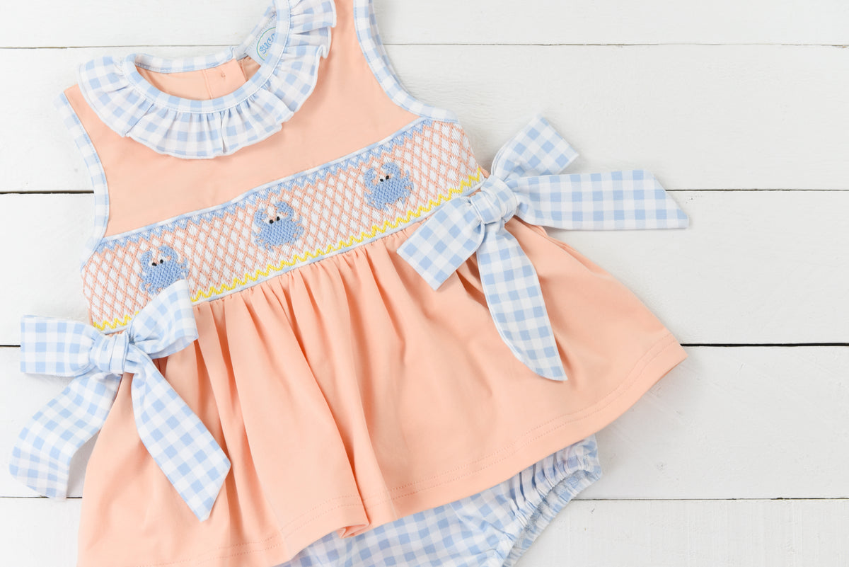 Little Blue Crab Bloomer Set