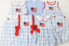God Bless America Girl Bubble
