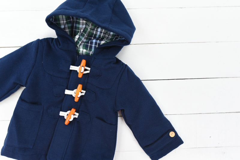 Boys Overcoat Navy