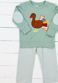 Boys Turkey Time Pant Set